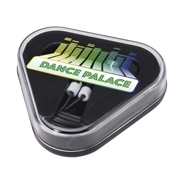 Auricolari con astuccio in plastica riciclata...