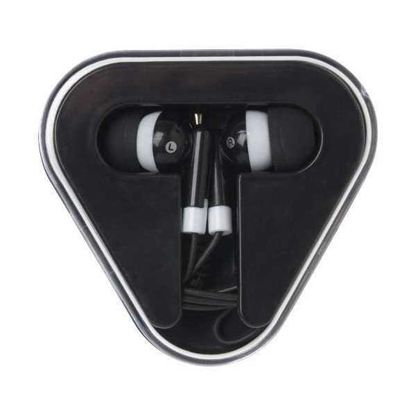 Auricolari con astuccio in plastica riciclata...