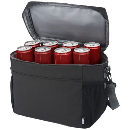 Borsa termica per 20 lattine in materiale riciclato certificato GRS Aqua - 22 L