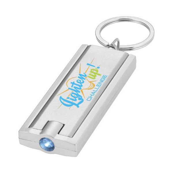 Portachiavi Castor con torcia a LED