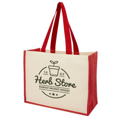 Shopper in iuta e canvas 320 g/m² Varai - 23L 2