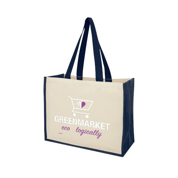 Shopper in iuta e canvas 320 g/m² Varai - 23L