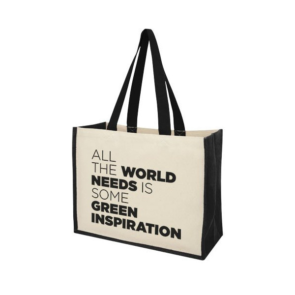 Shopper in iuta e canvas 320 g/m² Varai - 23L