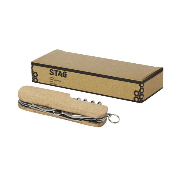 Coltellino tascabile in legno a 7 funzioni Richard