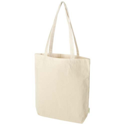 Tote bag in cotone biologico da 270 g/m² Orissa 10L