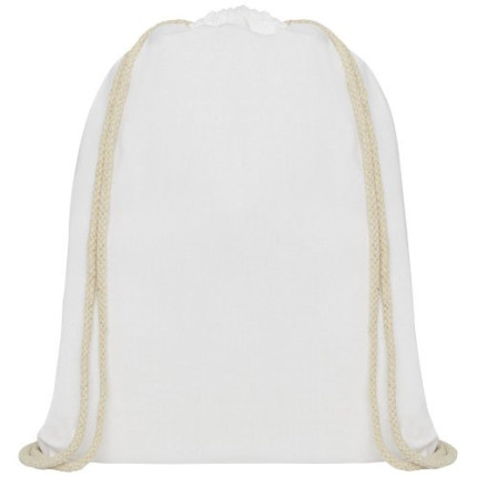 Sacca in cotone 100 g/m² con coulisse Oregon - 5L