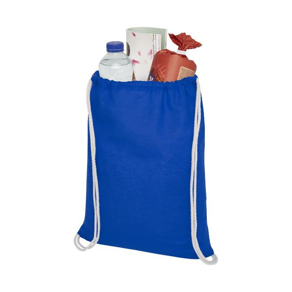 Sacca in cotone 100 g/m² con coulisse Oregon - 5L