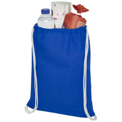 Sacca in cotone 100 g/m² con coulisse Oregon - 5L