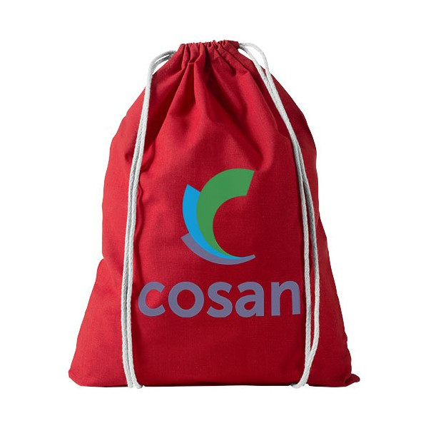 Sacca in cotone 100 g/m² con coulisse Oregon - 5L