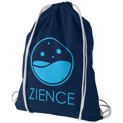 Sacca in cotone 100 g/m² con coulisse Oregon - 5L