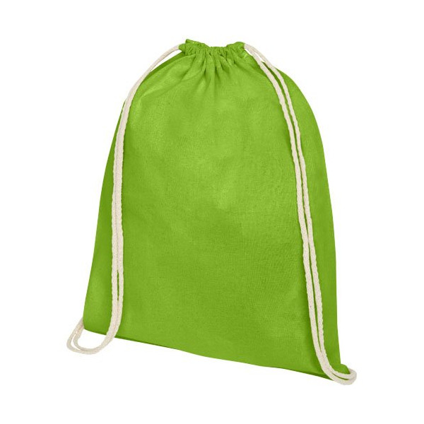 Sacca in cotone 100 g/m² con coulisse Oregon - 5L