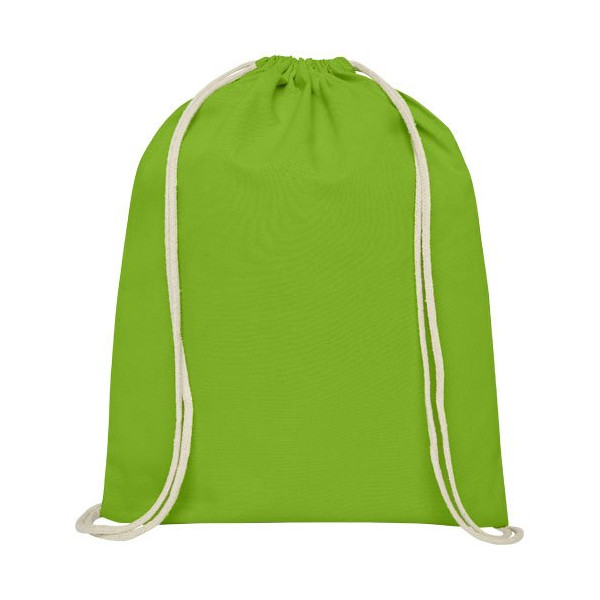 Sacca in cotone 100 g/m² con coulisse Oregon - 5L