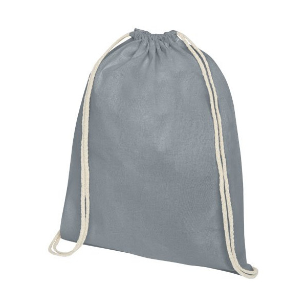 Sacca in cotone 100 g/m² con coulisse Oregon - 5L