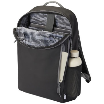 Zaino impermeabile per portatile da 15" in materiale riciclato certificato GRS Aqua - 21 L