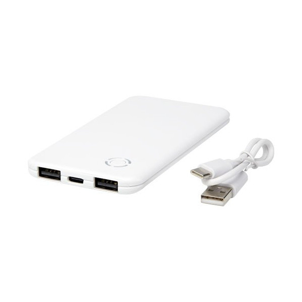 Power bank doppio sottile da 4000 mAh Slender