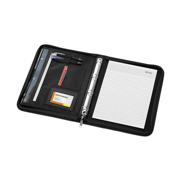 Portadocumenti A4 deluxe con cerniera Stanford