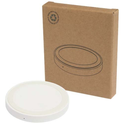 Stazione di ricarica wireless in plastica riciclata da 15 W Freal