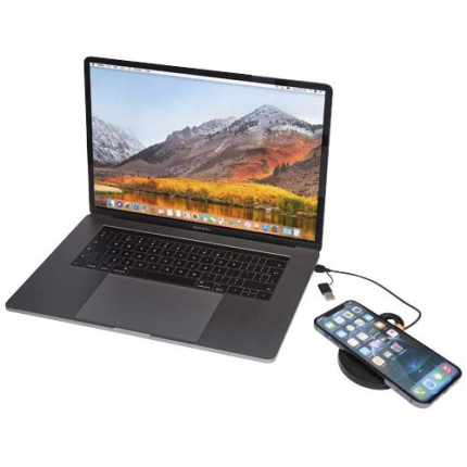 Stazione di ricarica wireless in plastica riciclata da 15 W Freal