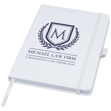 Blocco note A5 in carta riciclata con cover in PET riciclato Honua