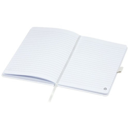 Blocco note A5 in carta riciclata con cover in PET riciclato Honua