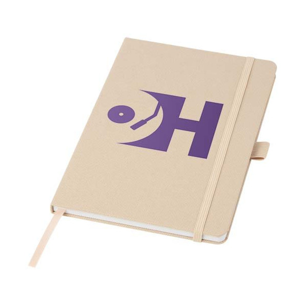 Blocco note A5 in carta riciclata con cover in...