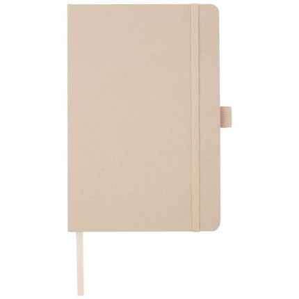 Blocco note A5 in carta riciclata con cover in PET riciclato Honua