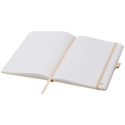 Blocco note A5 in carta riciclata con cover in PET riciclato Honua