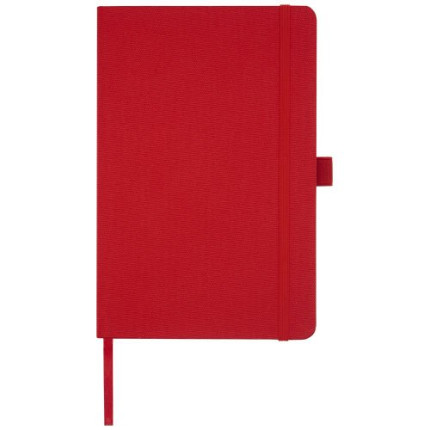 Blocco note A5 in carta riciclata con cover in PET riciclato Honua
