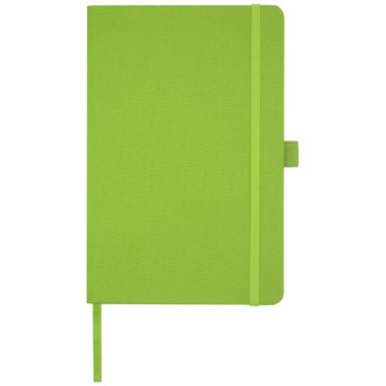 Blocco note A5 in carta riciclata con cover in PET riciclato Honua