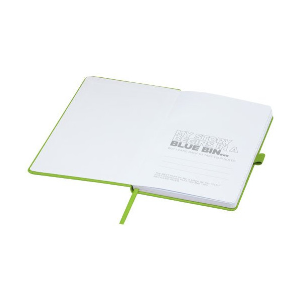 Blocco note A5 in carta riciclata con cover in...