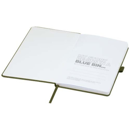 Blocco note A5 in carta riciclata con cover in PET riciclato Honua