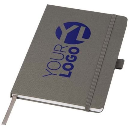 Blocco note A5 in carta riciclata con cover in PET riciclato Honua