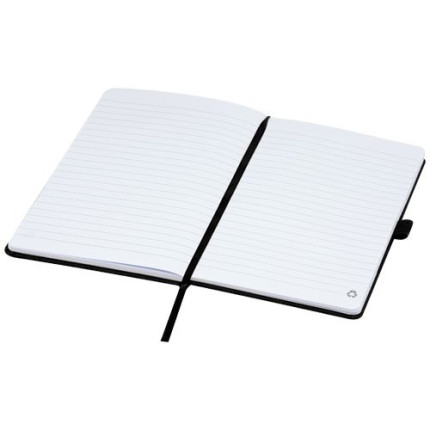 Blocco note A5 in carta riciclata con cover in PET riciclato Honua