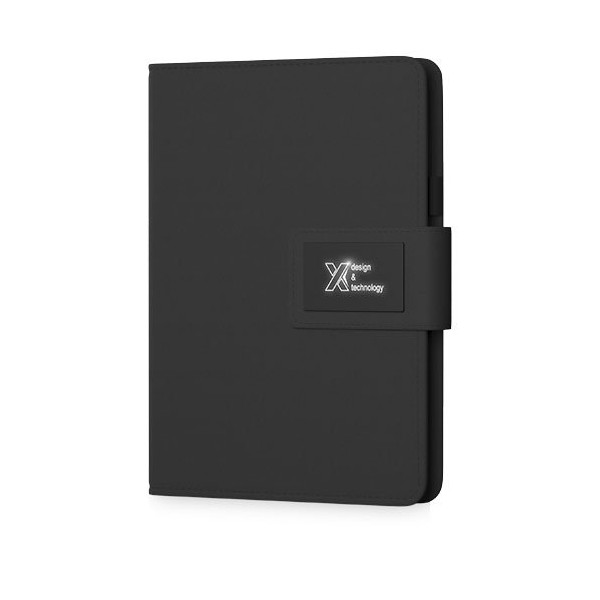 Blocco note con power bank luminoso SCX.design...
