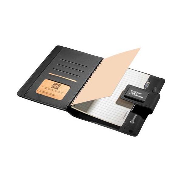 Blocco note con power bank luminoso SCX.design...