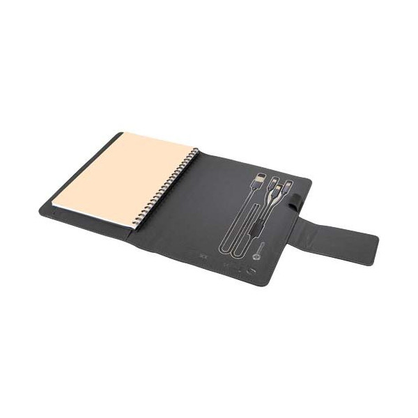 Blocco note con power bank luminoso SCX.design...