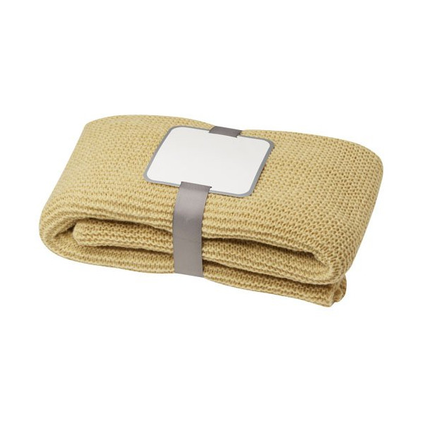 Coperta lavorata maglia di poliestere GRS da...