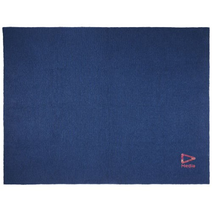 Coperta lavorata maglia di poliestere GRS da 150 x 120 cm Suzy