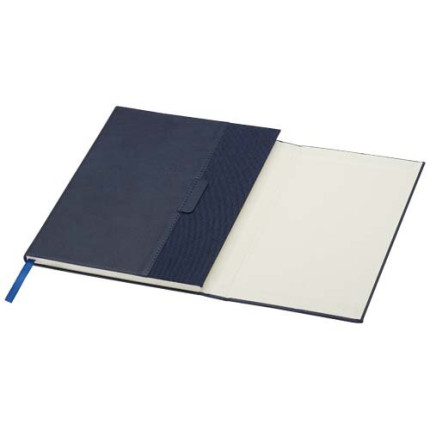 Blocco note formato A5 con copertina rigida in fibre di cuoio riciclate Alejandra