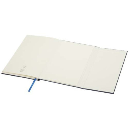 Blocco note formato A5 con copertina rigida in fibre di cuoio riciclate Alejandra