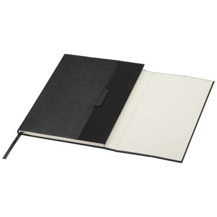 Blocco note formato A5 con copertina rigida in fibre di cuoio riciclate Alejandra