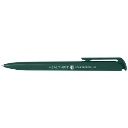 Penna a sfera in plastica riciclata Lucia-inchiostro blu