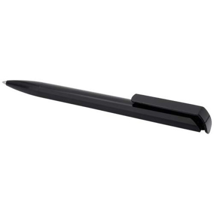 Penna a sfera in plastica riciclata Lucia-inchiostro blu