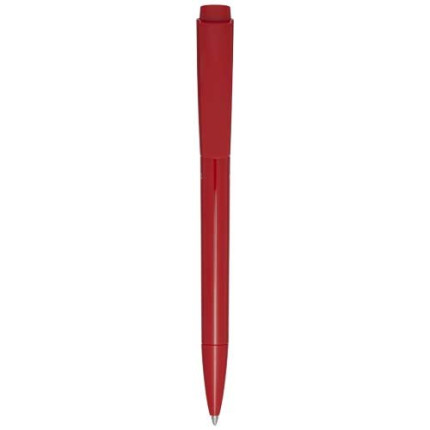 Penna a sfera in plastica riciclata Martha-inchiostro blu