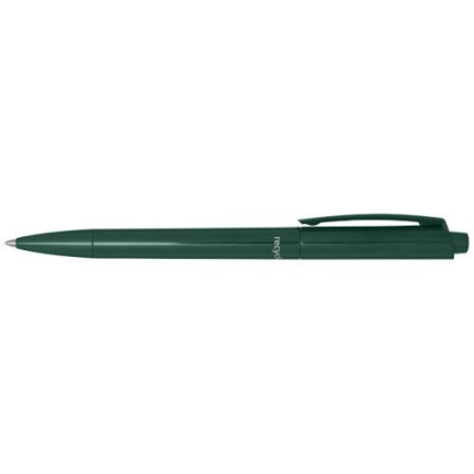 Penna a sfera in plastica riciclata Martha-inchiostro blu