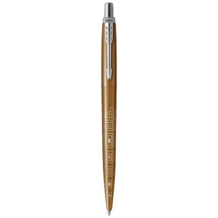 Penna a sfera Parker Jotter SE Global Icons-inchiostro blu