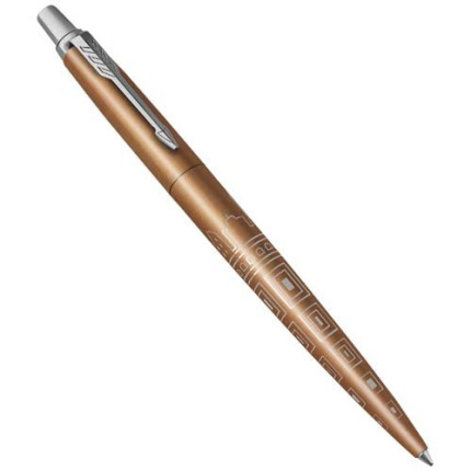 Penna a sfera Parker Jotter SE Global Icons-inchiostro blu
