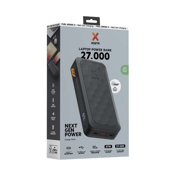Power bank da 27.000 mAh e 67 W Xtorm FS5271...