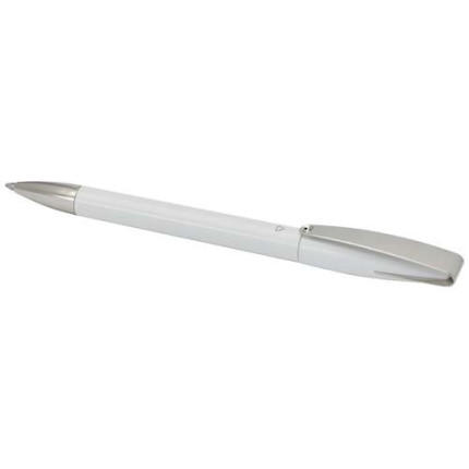 Penna a sfera in plastica riciclata Ana-inchiostro blu