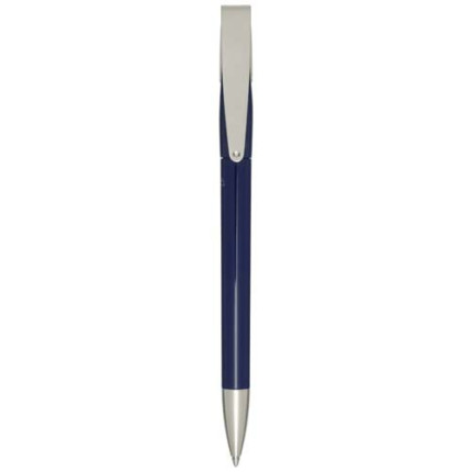Penna a sfera in plastica riciclata Ana-inchiostro blu